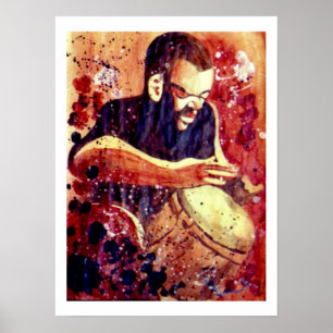 Pôster Batendo para fora BrownBlues