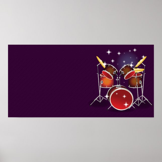 Pôster Bateria (Frente)