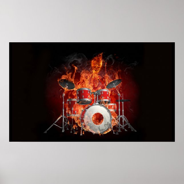 PÔSTER BATERIA DE CRÂNIO DE ALTA DEFINIÇÃO (Frente)