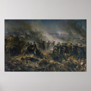 Poster Bateria de Gervais no cerco de Sebastopol