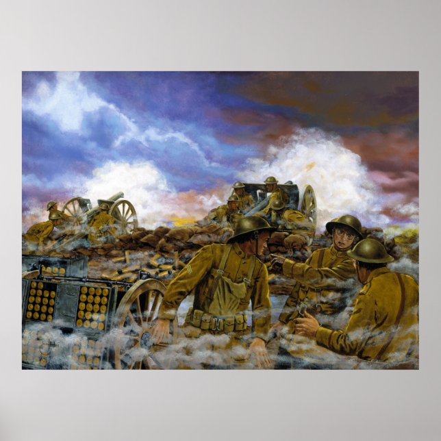 Poster Bateria de Truman de Dominic D'Andrea (Frente)