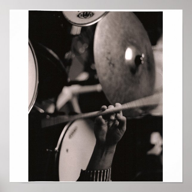 Pôster Baterista (Frente)