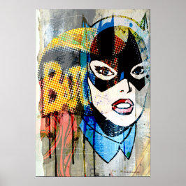 Poster Batgirl Head