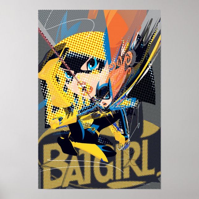 Pôster Batgirl Swing Kick (Frente)
