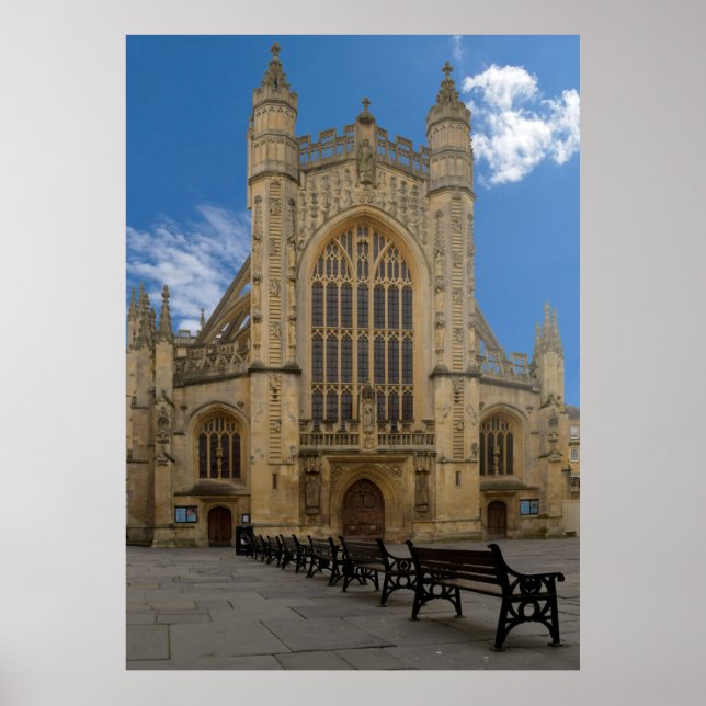 Poster Bath Abbey. (Frente)