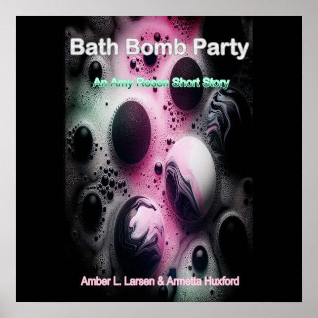 Poster Bath Bomb Party Cover (Frente)