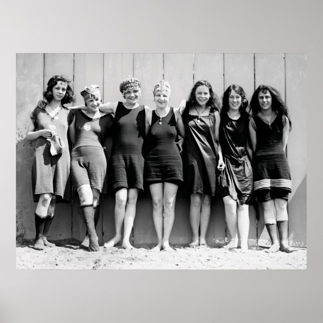 POSTER BATHING BEAUTIES FLORIDA 1920 (Frente)