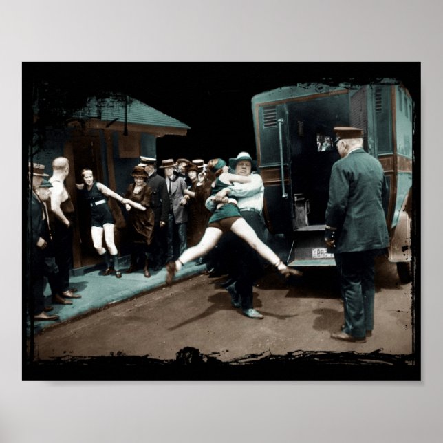 Pôster Bathing Suit prende EUA (Frente)