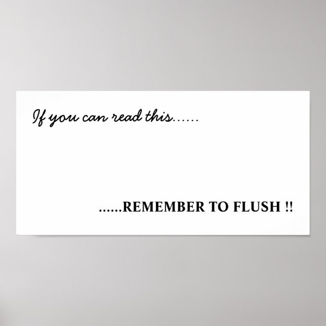 Poster Bathroom Art (Frente)