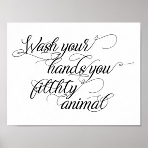 Pôster Bathroom Humor Art