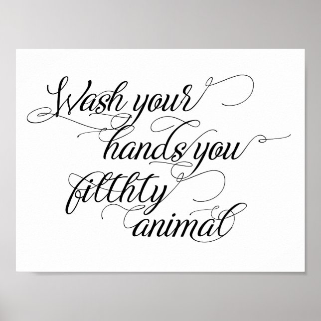 Pôster Bathroom Humor Art (Frente)