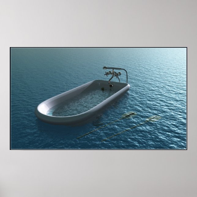 Poster Bathtub Voyage (Frente)