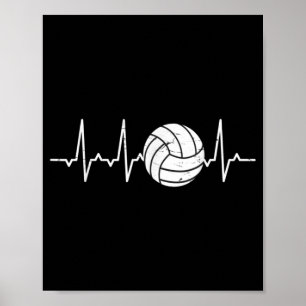 Poster Batida de Voleibol