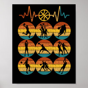 Poster Batida no Coração de Basquete