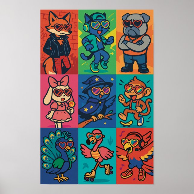 Poster Batidas e Bestas (Frente)