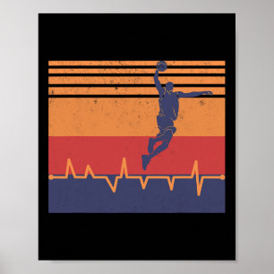 Poster Batimento de basquete