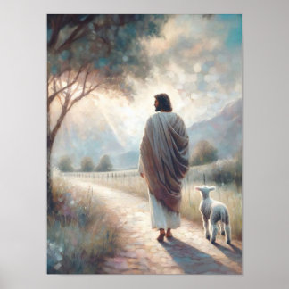 Poster Batismo de Cristo, Arte Cristã, Batismo de Jesus C