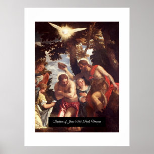 Poster Batismos de Jesus