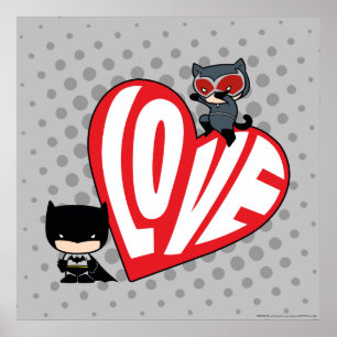 Poster Batman 2: Mulher-Gato Chibi