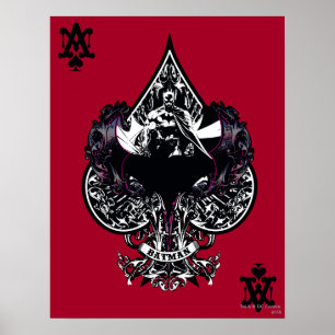 Poster Batman Ace of Spaces Gothic Crest