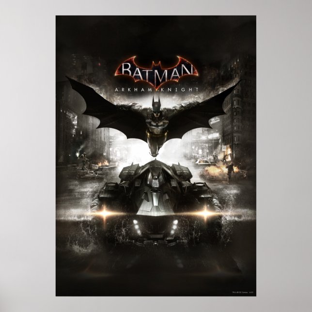 Pôster Batman Arkham Knight Key Art (Frente)