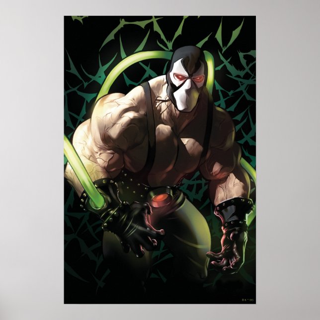 Poster Batman Bane Bat Swarm Illustration (Frente)