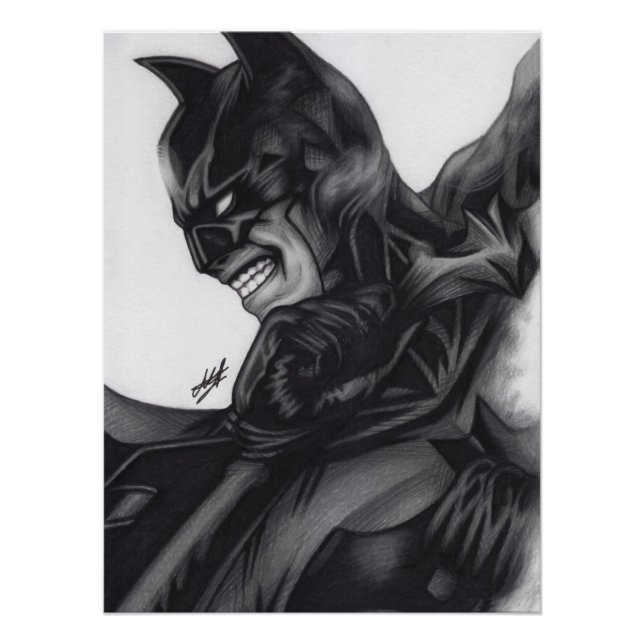 Pôster Batman ~ Bruce Wayne (Frente)