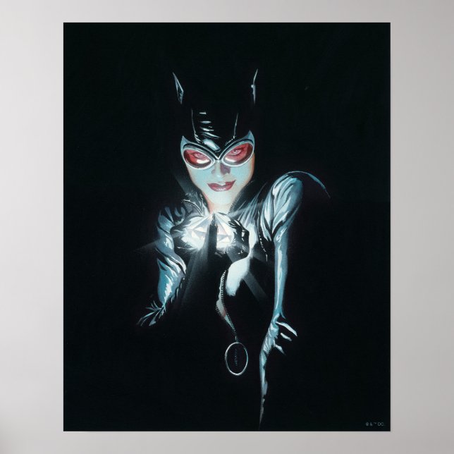 Poster Batman Catwoman Faces of Evil Cover Illustration (Frente)