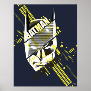 Poster Batman Dark Knight Futurística