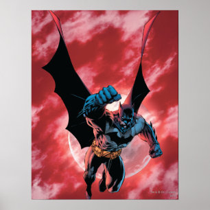 Poster Batman Firey Sky