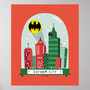 Poster Batman Gotham City™ Snow Globe Graphic
