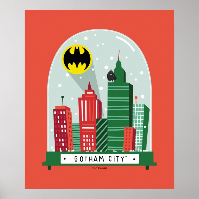 Poster Batman Gotham City™ Snow Globe Graphic (Frente)