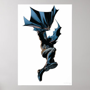 Pôster Batman Pulando Ação Disparada