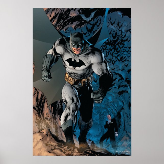 Pôster Batman Saindo Da Caverna De Bat (Frente)