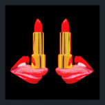Poster Batom Vermelho na Língua<br><div class="desc">Procurando uma maneira divertida e divertida de se expressar? Veja este Poster vibrante com lábios vermelhos brilhantes e uma língua saindo, completo com batom vermelho arrojado. Perfeito para adicionar um pop de cor e personalidade ao seu interior. Compre agora e deixe seu estilo falar por si mesmo! Veja outros itens...</div>