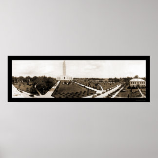 Pôster Baton Rouge LA Capitol Foto 1935