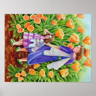 Poster Batpy Fairies com o Unicorn Toy