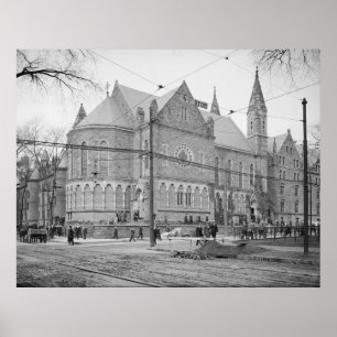 Pôster Battell Chapel (Universidade de Yale)
