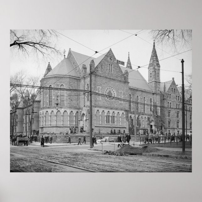 Pôster Battell Chapel (Universidade de Yale) (Frente)