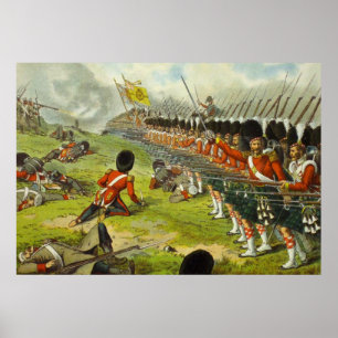 Pôster Battle of Alma Sutherland Highlanders 1854