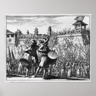 Poster Battle scene