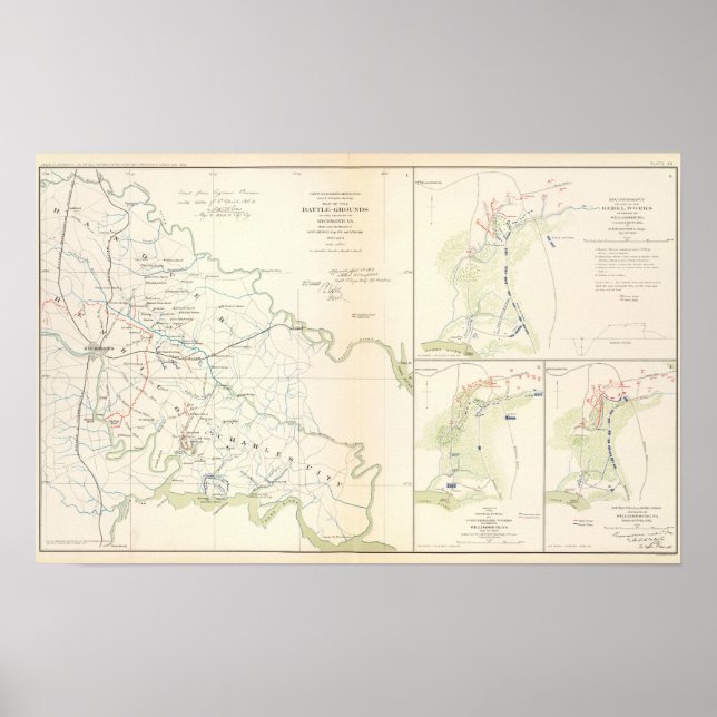 Pôster Battleground Richmond, Va (Frente)