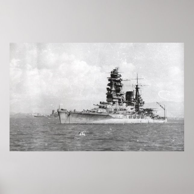 Pôster Battleship Nagato (Frente)