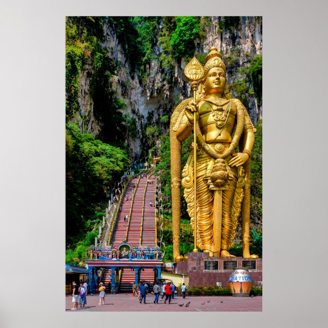 Poster Batu Caves (Frente)