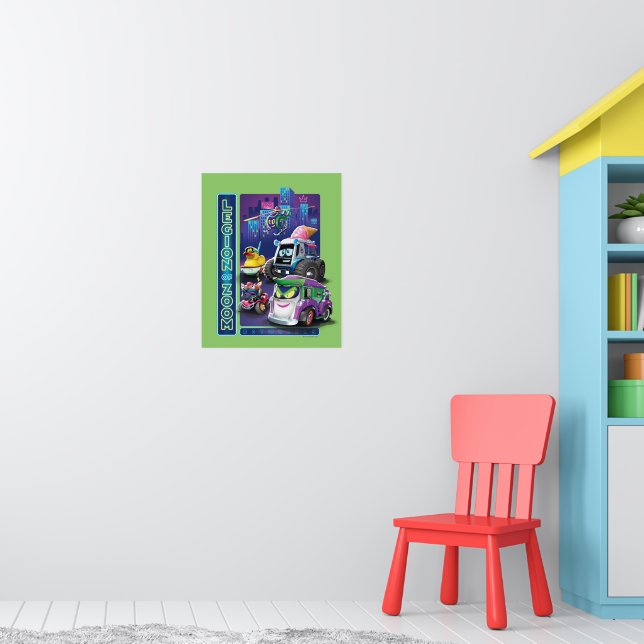 Poster BatWheels™ - Legião de Zoom (Berçário 1)