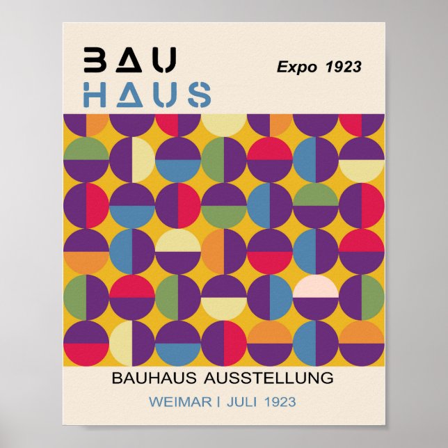 Poster Bauhaus (Frente)