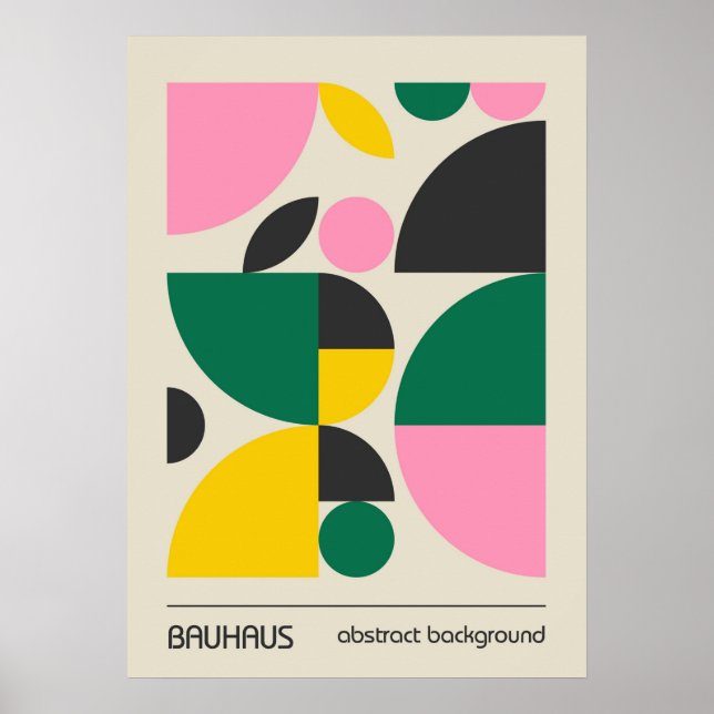 POSTER BAUHAUS (Frente)