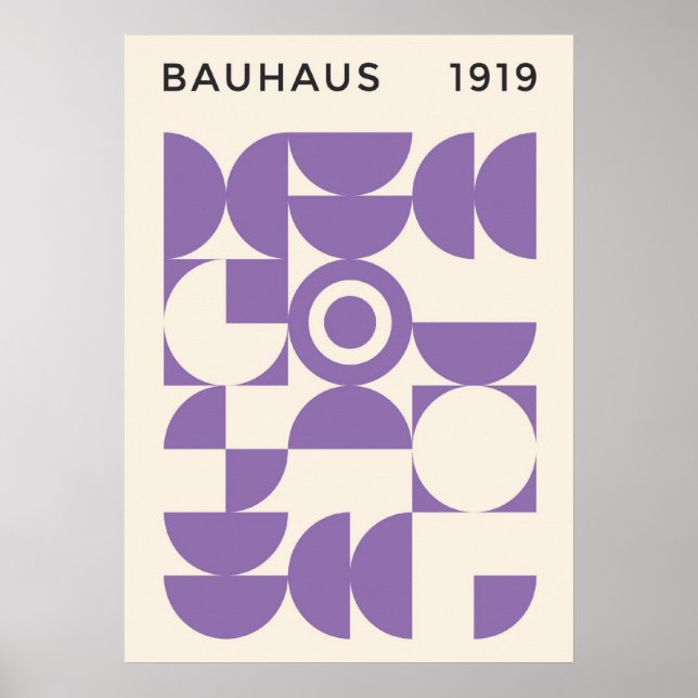 POSTER BAUHAUS (Frente)