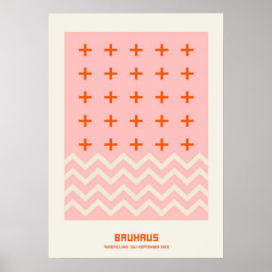 Poster bauhaus, bauhaus design, design moderna, geométric