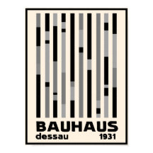 Bauhaus Dessau 1931 Modernista Mínimo Vintage